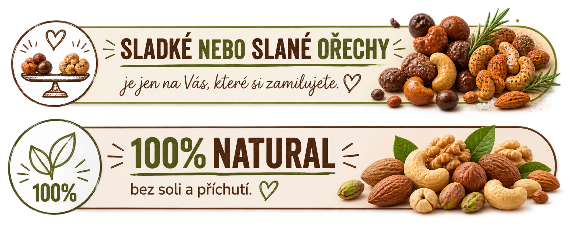 SLANE ORECHY popis KATEGORIE